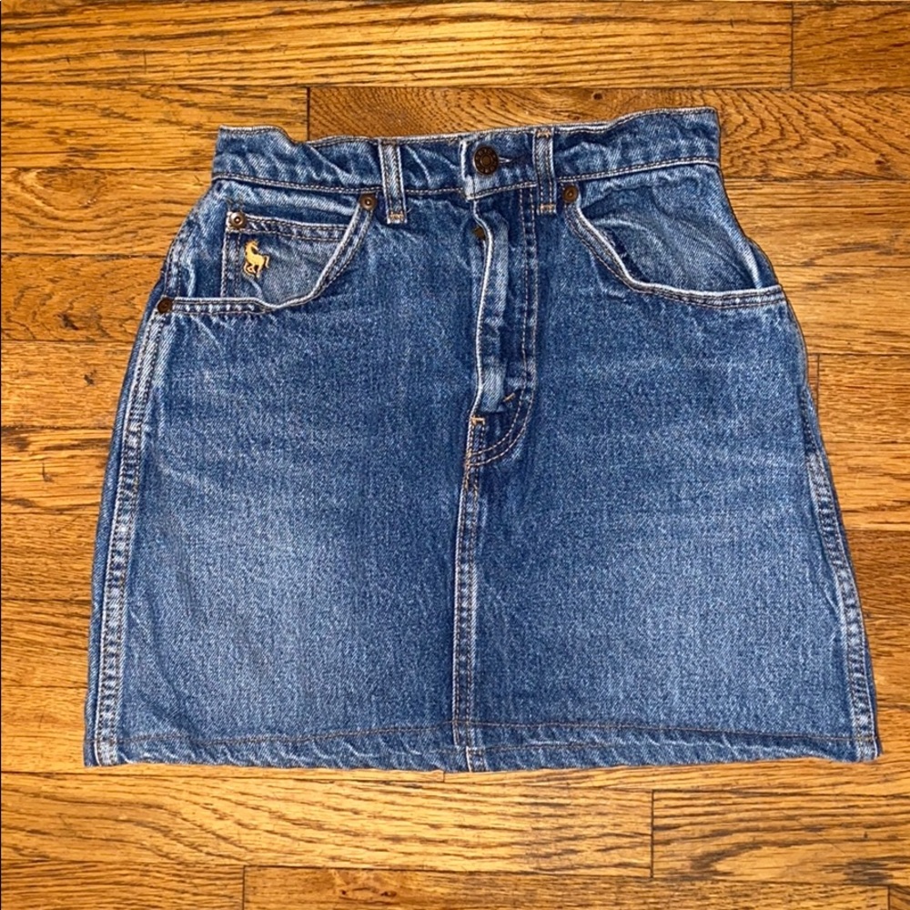 Vintage Denim Skirt
